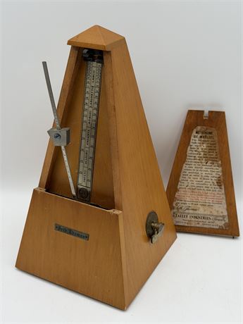 TALLEY IND. ~ Vtg. Seth Thomas Metronome
