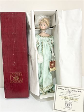 DYNASTY DOLL ~ Antoinette ~ Porcelain Doll ~ NIB