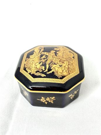 Vintage Limoges Castel Porcelain Trinket Box