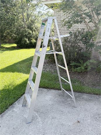 WERNER ~ Craft-Master ~ 6Ft Aluminum Ladder