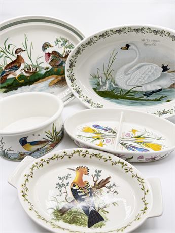 PORTMEIRION ~ Birds of Britain ~ (5) Assorted Pieces