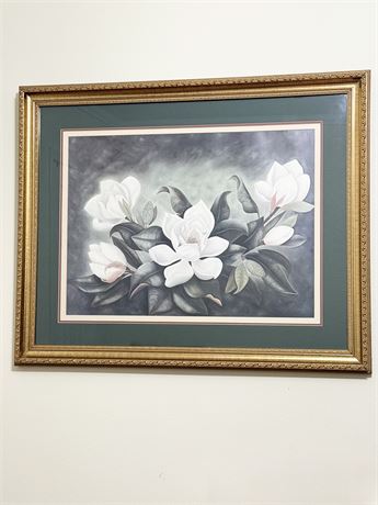 BARBARA LOUQUE ~ Framed Magnolia Print