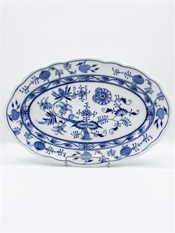 MEISSEN ~ Blue Onion (Oval Backstamp) ~ Oval Serving Platter