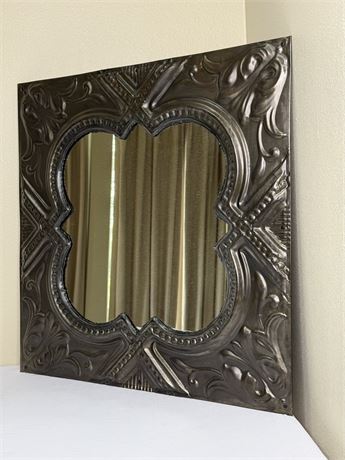 Metal Art Wall Mirror