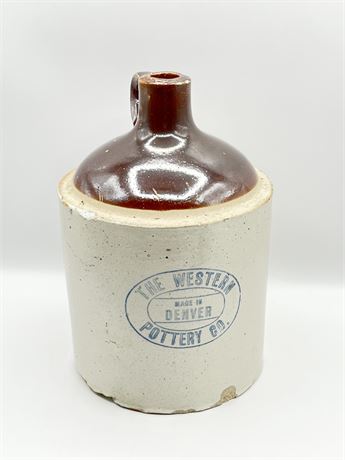 THE WESTERN POTTERY STORE ~ Stoneware Jug