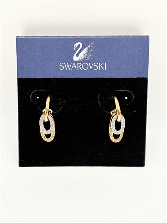 SWAROVSKI ~  Dextera ~ Hoop Earrings