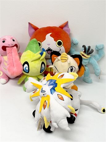 OLY FACTORY ~ Pokémon Plush ~ Set Of 6 ~ New With Tags