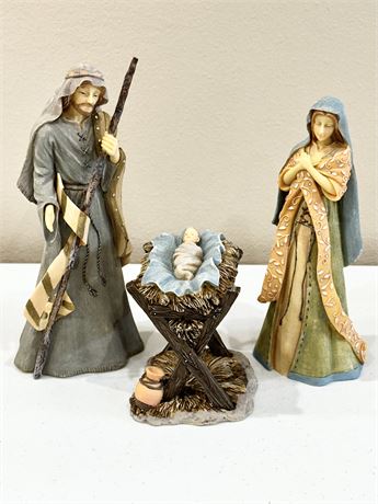 FOUNDATIONS ~ 3 Piece Nativity