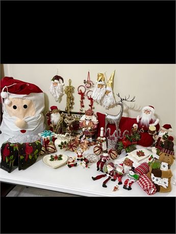 Lot Of (50) Christmas home Decor