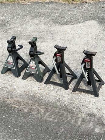 CRAFTSMAN ~ 2-Sets of Jack Stands