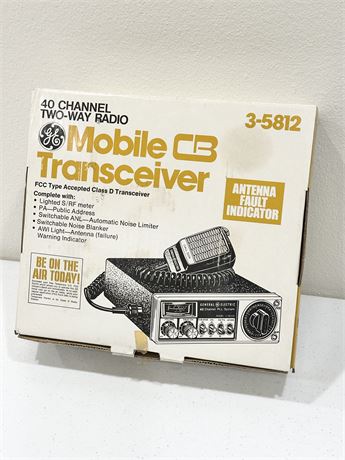 GE Mobile CB Transceiver ~ New In Box