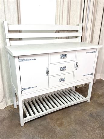 Gray Washed Buffet Side Board