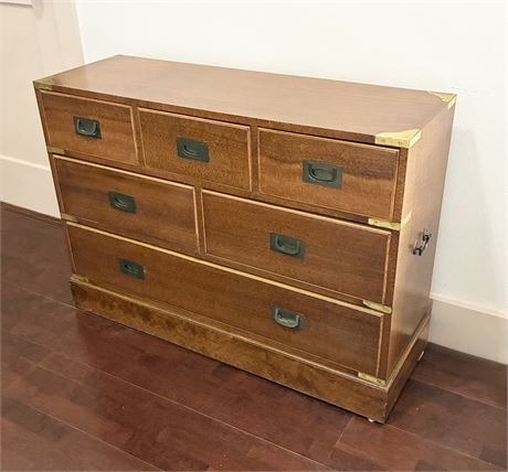 Burlwood Chest of Drawers