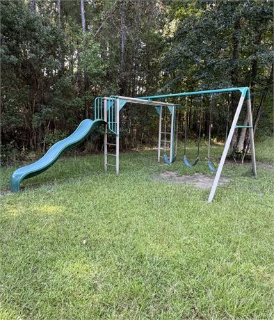 LIFETIME ~  Monkey Bar Adventure Swing Set