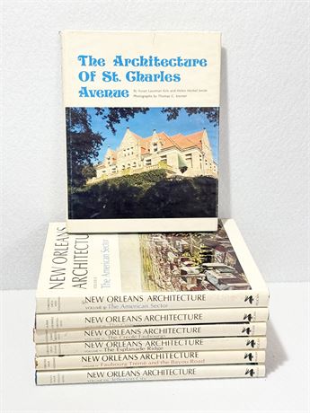 (8) New Orleans Architecture Books