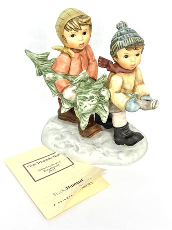 1996 Goebel Berta Hummel “Tree Trimming Time” BH12 Figurine