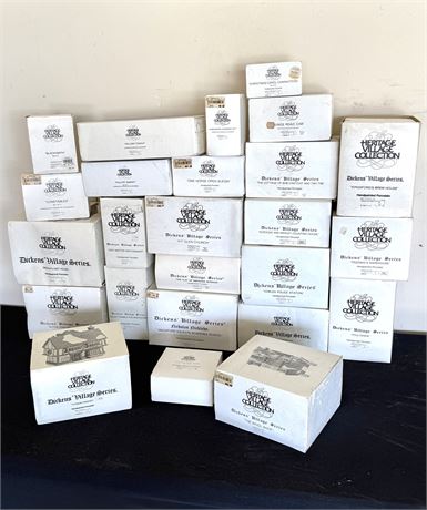 Huge Department 56 Lot - Heritage Village Collection