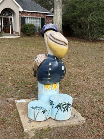 4’ “Patrolman Pelican Pete Statue”