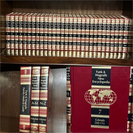 Funk & Wagnalls New Encyclopedia Set
